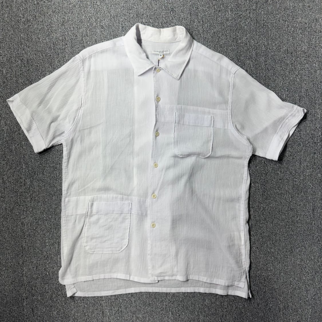 ENGINEERED GARMENT 린넨 셔츠 화이트(S/OLD-7525) 상품이미지1