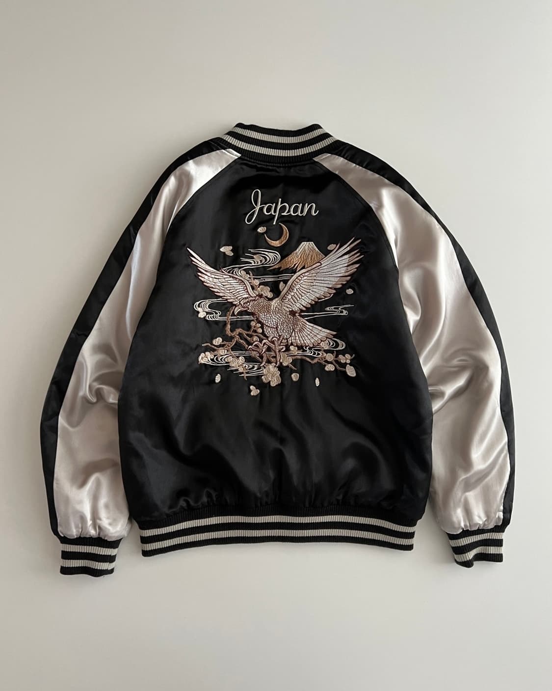 오리지널 일본 자수 스카잔 자켓 LL 상품이미지6