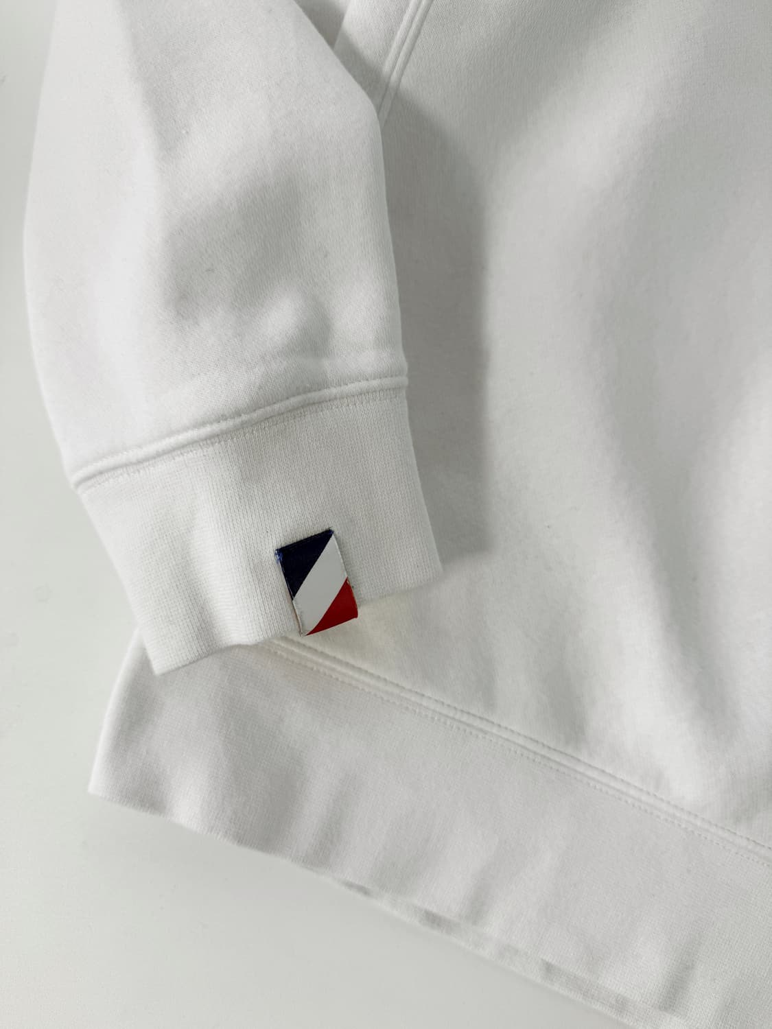 아디다스 오버사이즈 프랑스 국대 화이트 스웻 맨투맨 상품이미지3