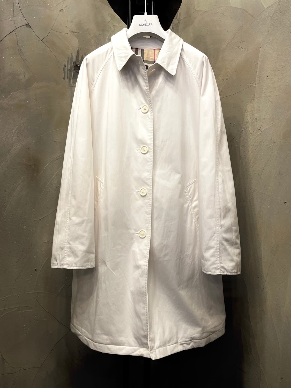 버버리 런던 면 폴리 트렌치 코트 66~77 상품이미지7