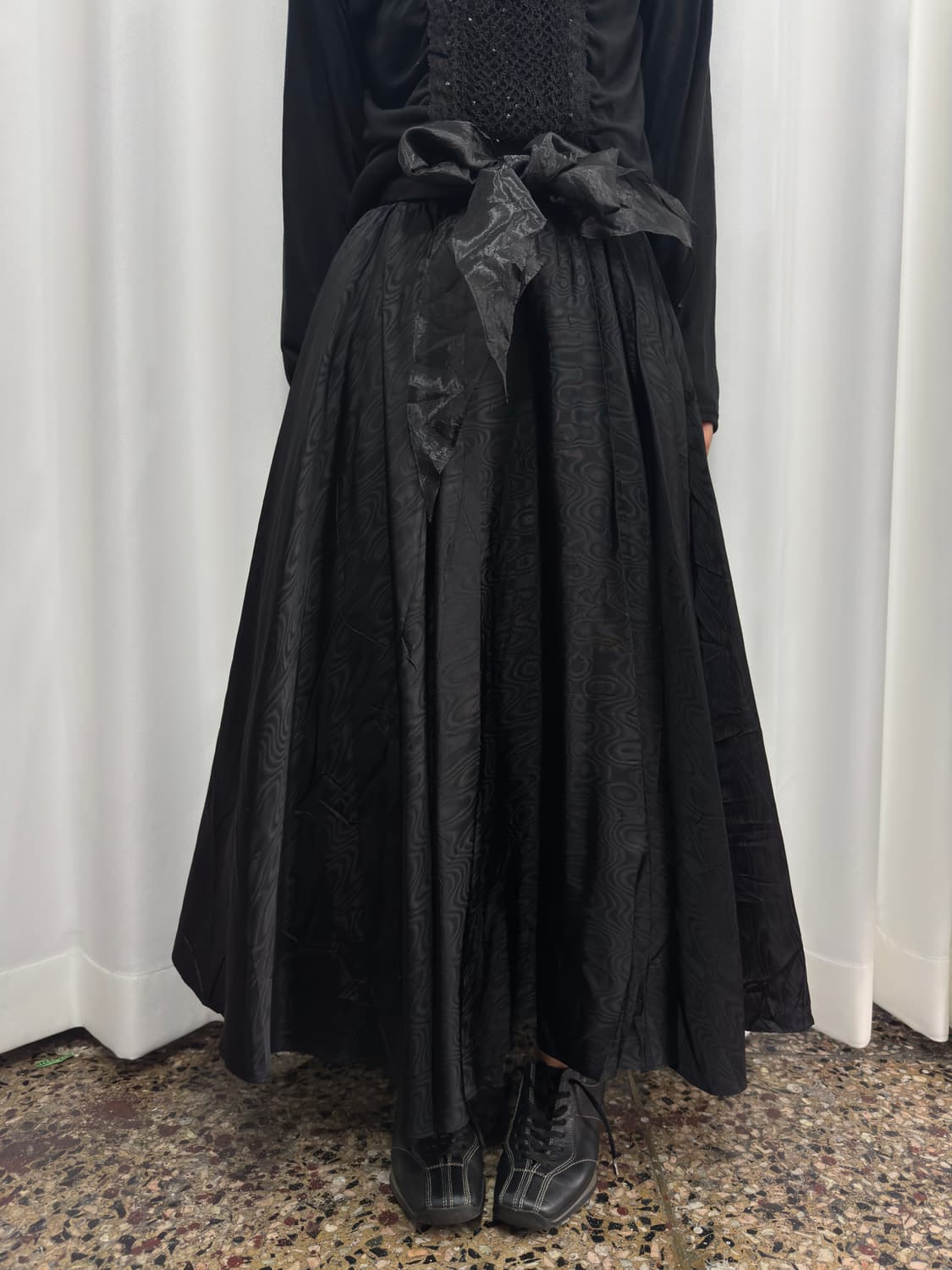 pleats long skirt 상품이미지1