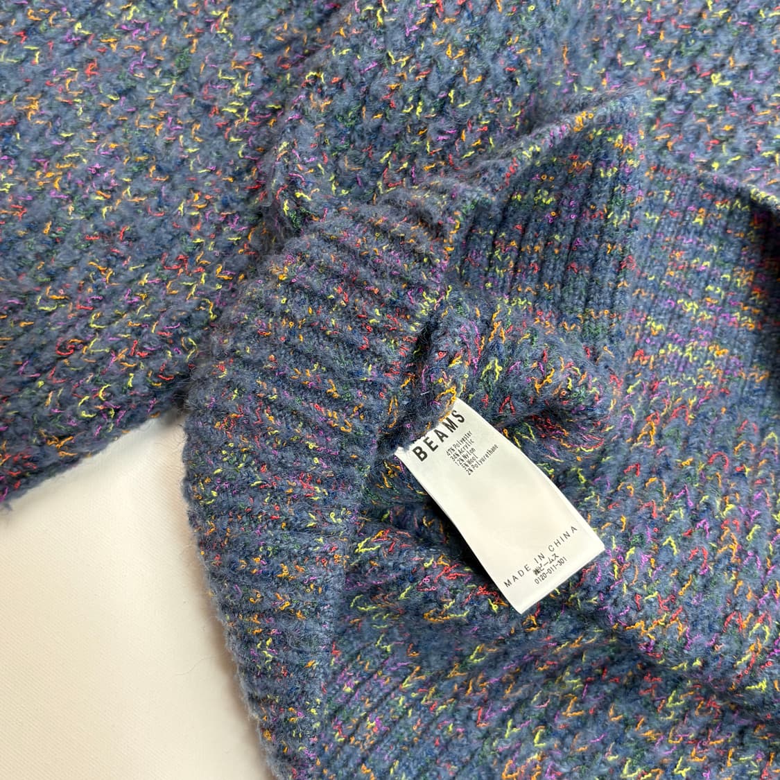[L] 빔즈 레인보우 니트 상품이미지6