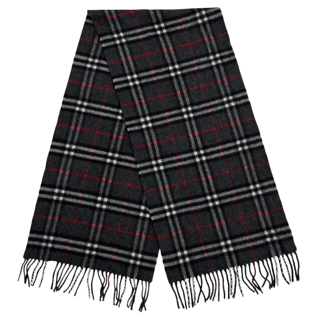 버버리 그레이 노바체크 캐시미어 머플러 상품이미지4