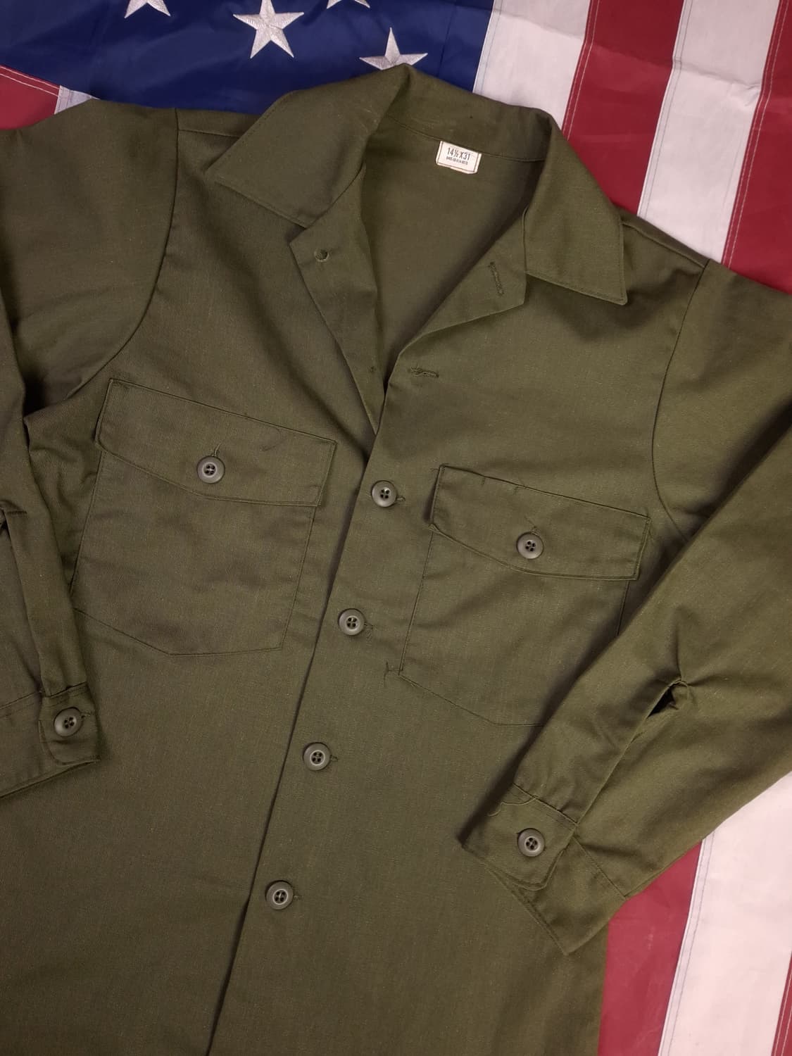 오리지날 미군 OG-507 셔츠 상품이미지2