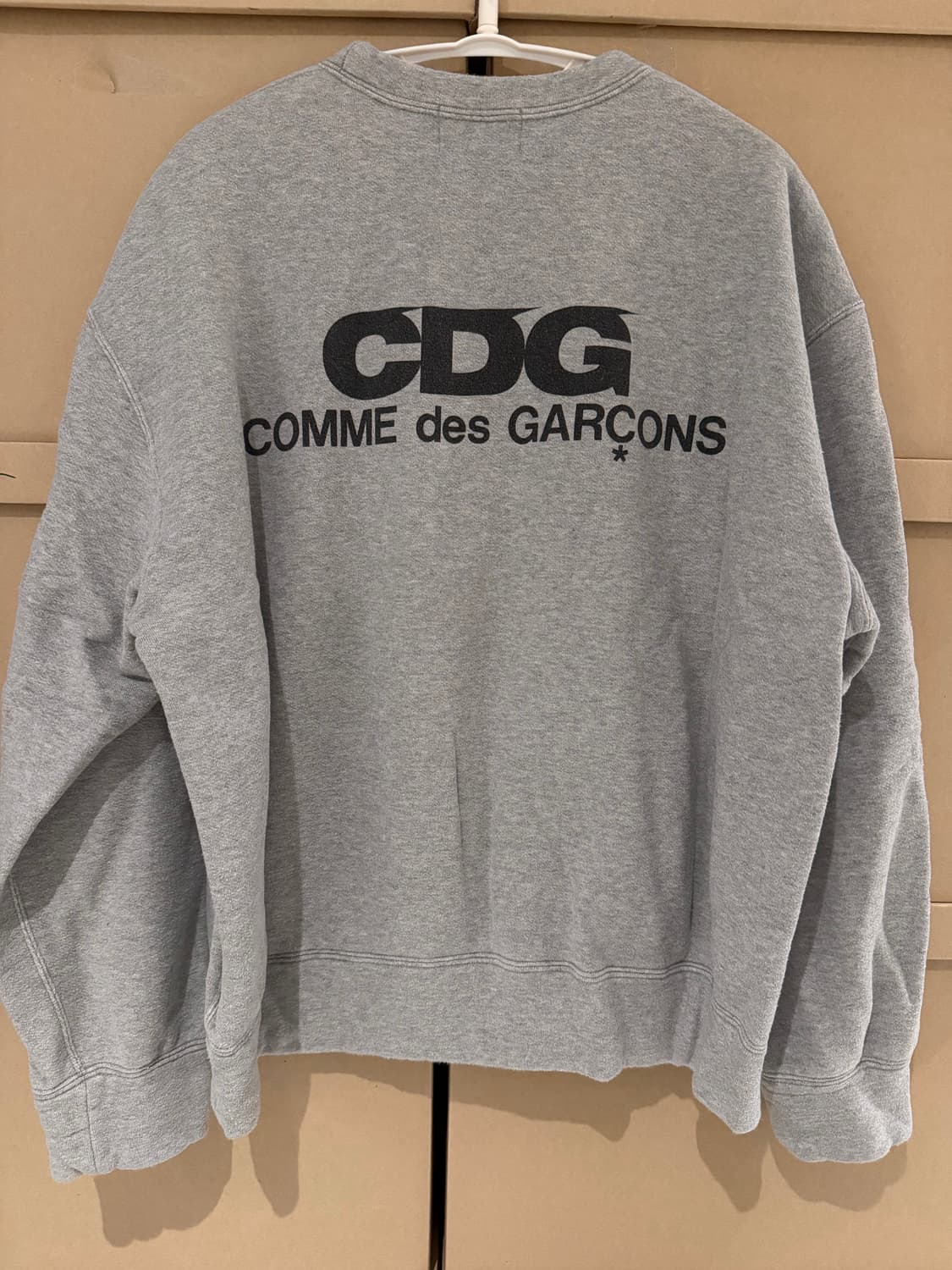 [정품-S] 꼼데가르송 CDG Oversized Sweatshirt Gr 상품이미지1