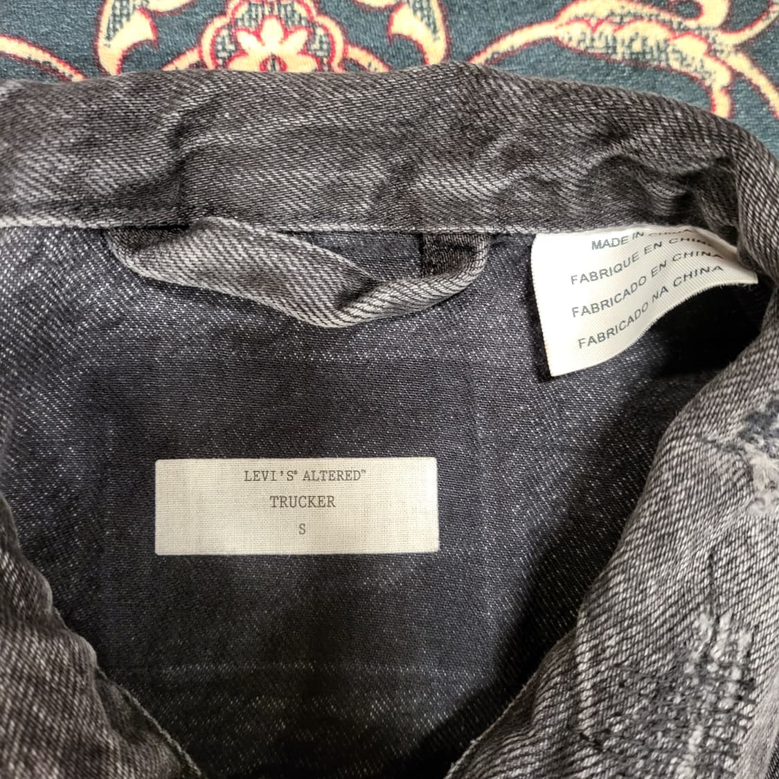 리바이스 알터드 트러커 자켓 (S) 상품이미지4