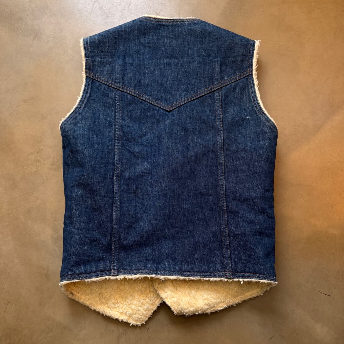 70 ~ 80S 빅 스미스 USA 웨스턴 아웃웨어 데님 베스트 상품이미지4