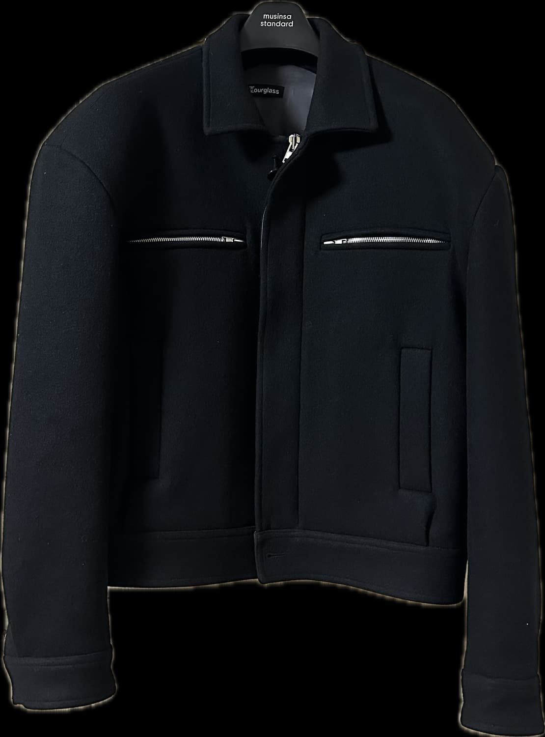 Ourglass 파워숄더 울 자켓 상품이미지1