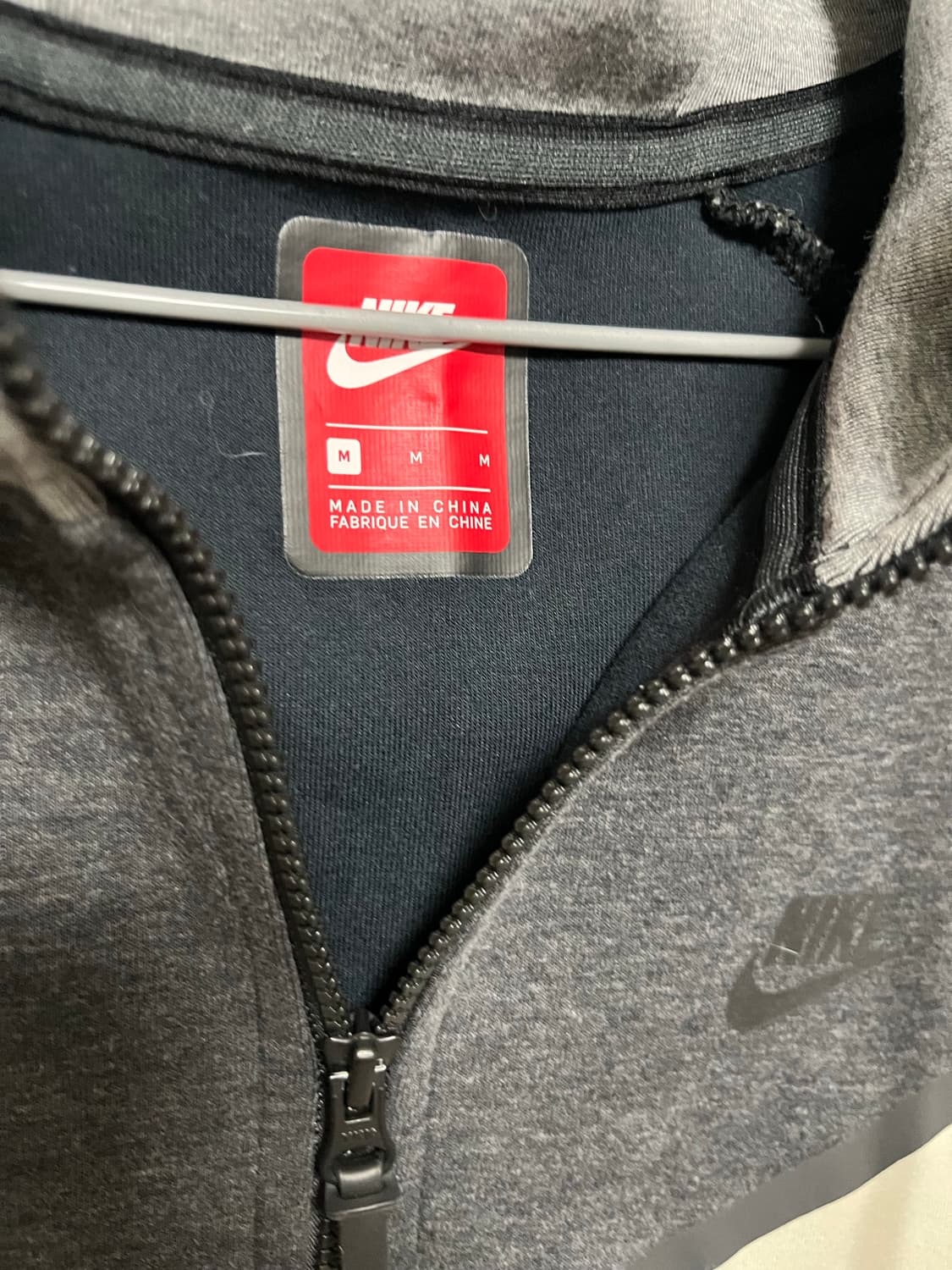 나이키 테크팩 후드집업 그레이/아이보리 상품이미지6