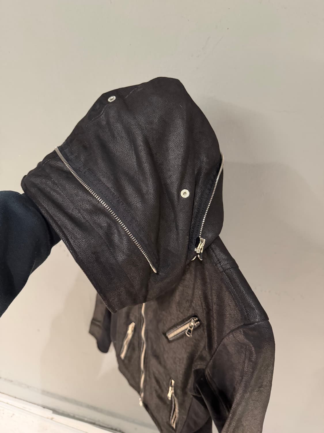 Johnny wolf asymmetric design jacket  상품이미지9