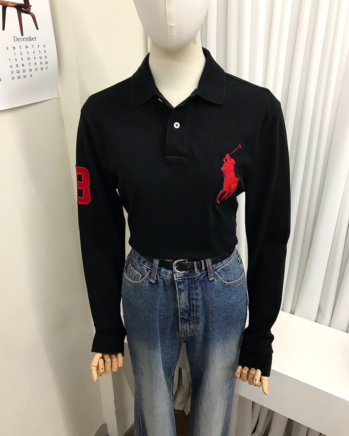 폴로 빅포니 카라 긴팔티 상품이미지8