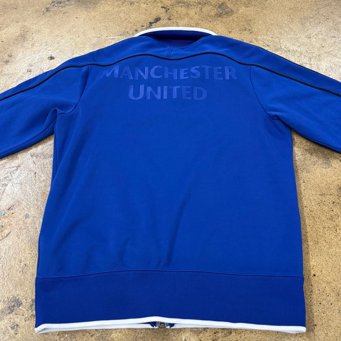 나이키 맨유 블루 블랙 져지 트랙탑  상품이미지4