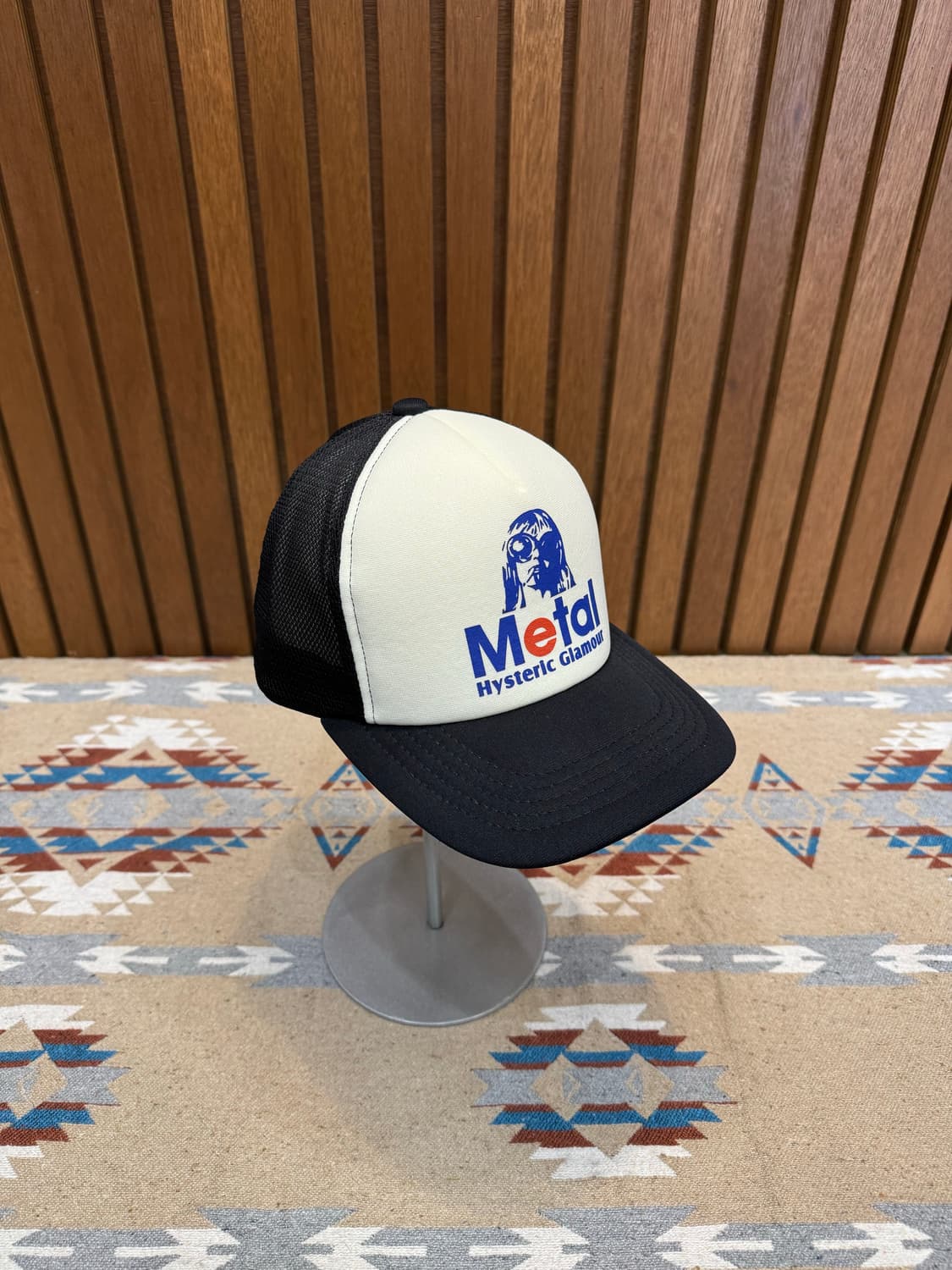 [OS] 히스테릭글래머 메탈 우먼 트러커캡 블랙 상품이미지4