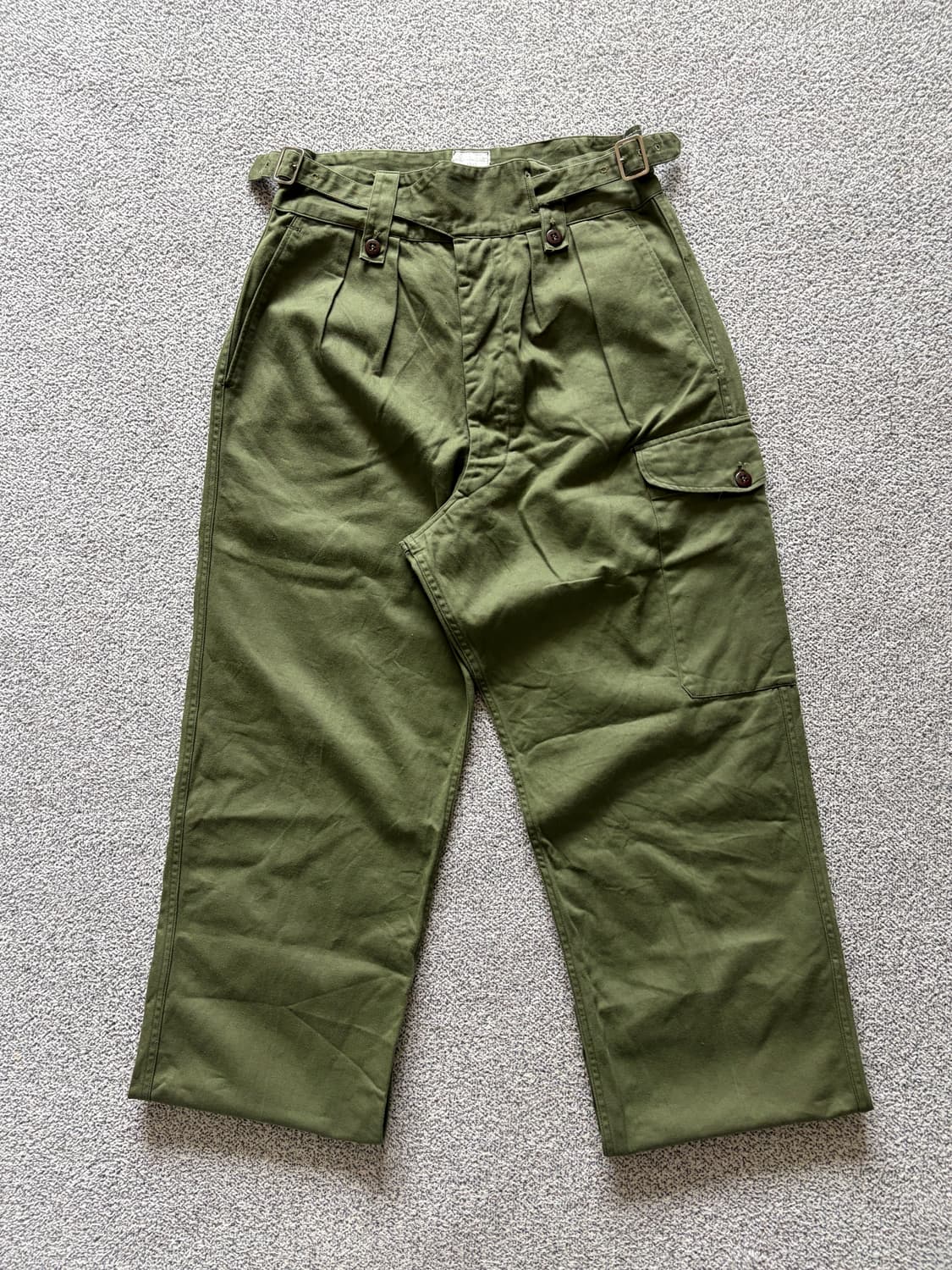 60년 오리지널 호주군 구루카팬츠 상품이미지1