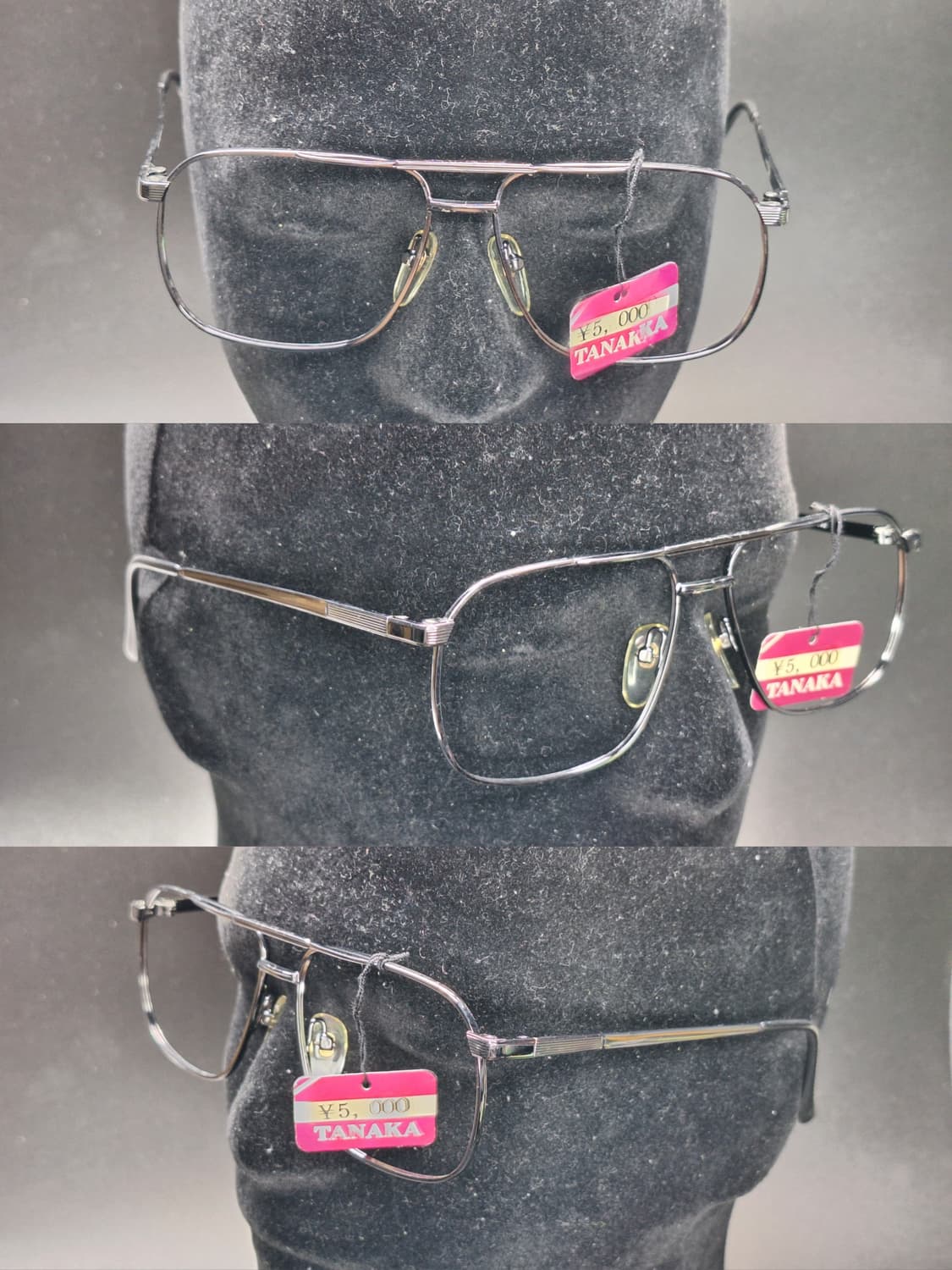 일본 빈티지 데드스톡 미사용/56mm 안경테 Wanted wa-116  상품이미지4