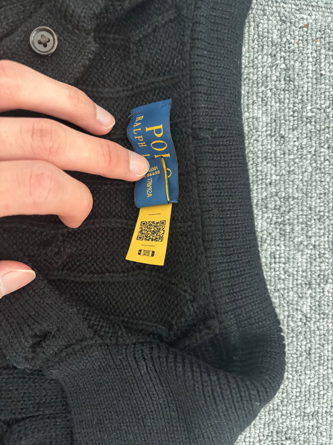 폴로 랄프로렌 니트반팔 s 상품이미지3