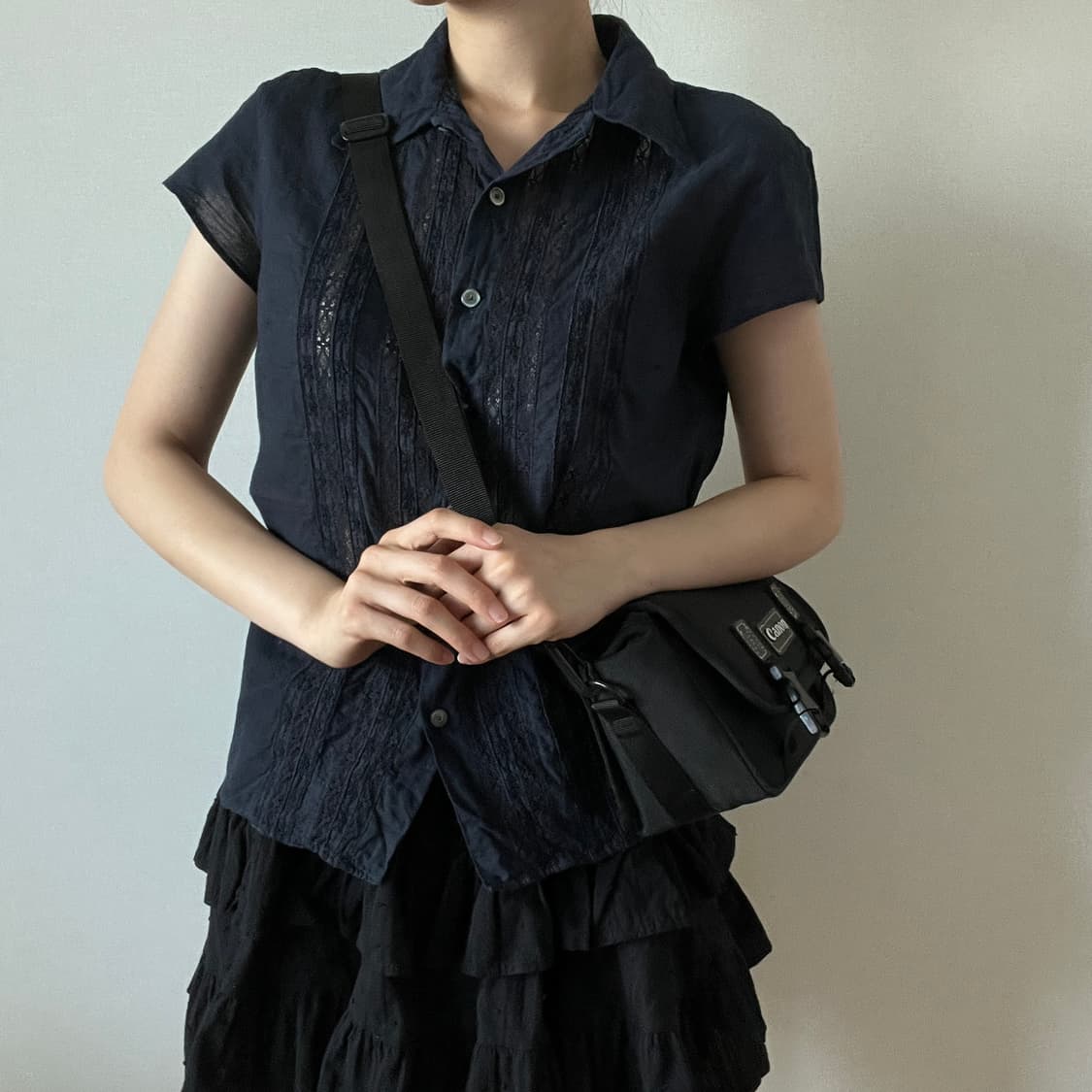 45RPM Lace Blouse ( Made in Japan ) 상품이미지4