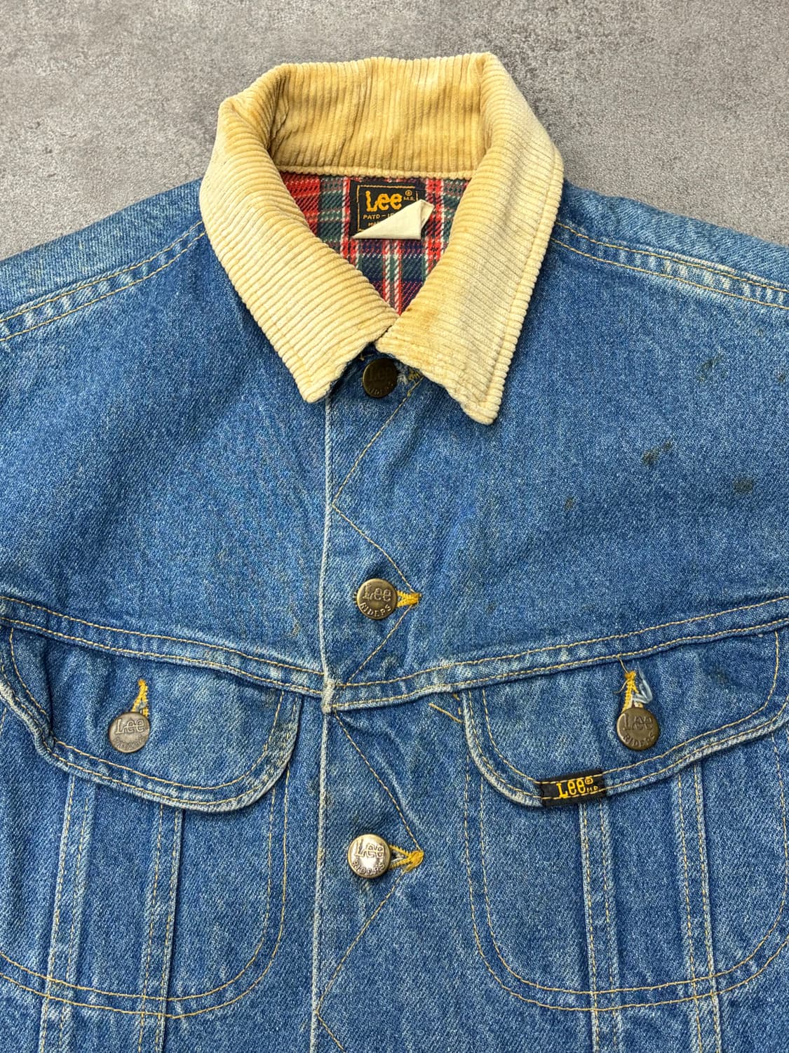 80s Lee 스톰라이더 데님 자켓 상품이미지4