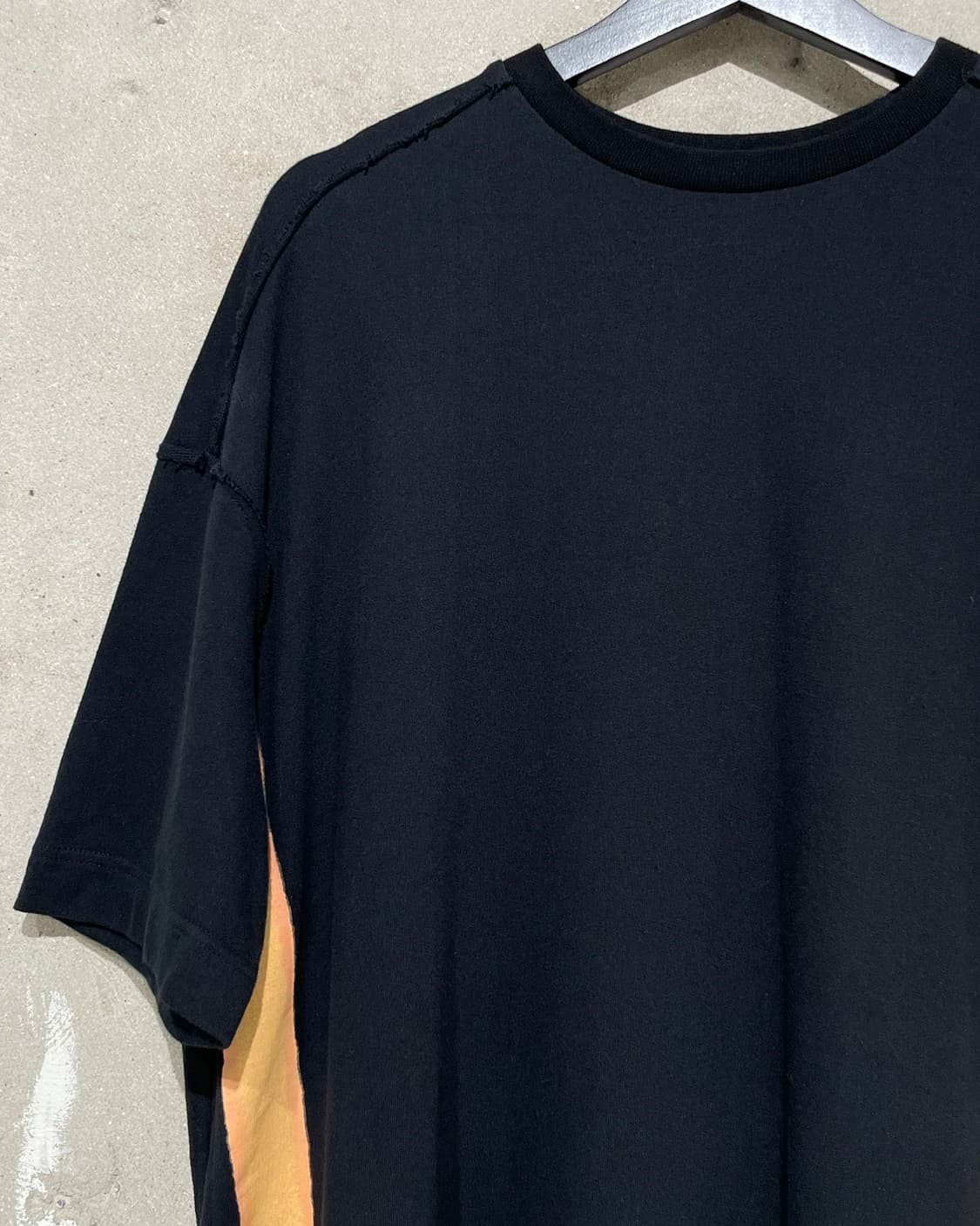 라프 시몬스 17S/S 블랙 벌처스 오버 하프티 상품이미지2