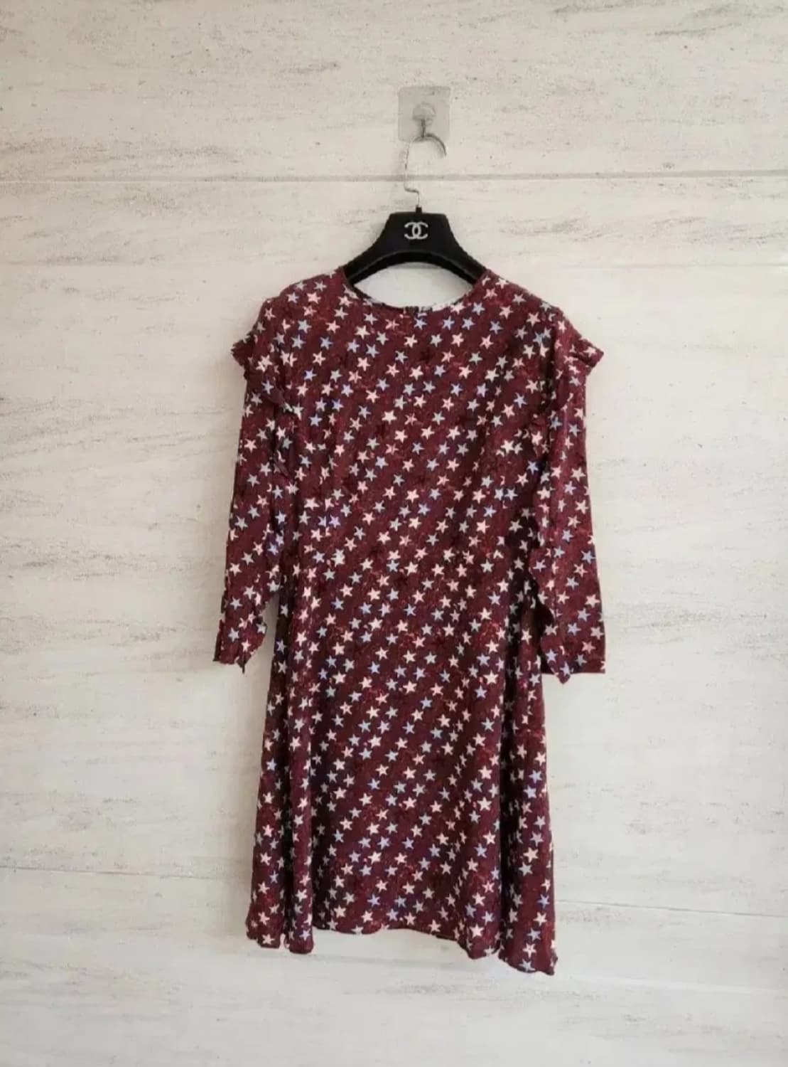 산드로 슈팅스타 실크 미니원피스 1사이즈 상품이미지5