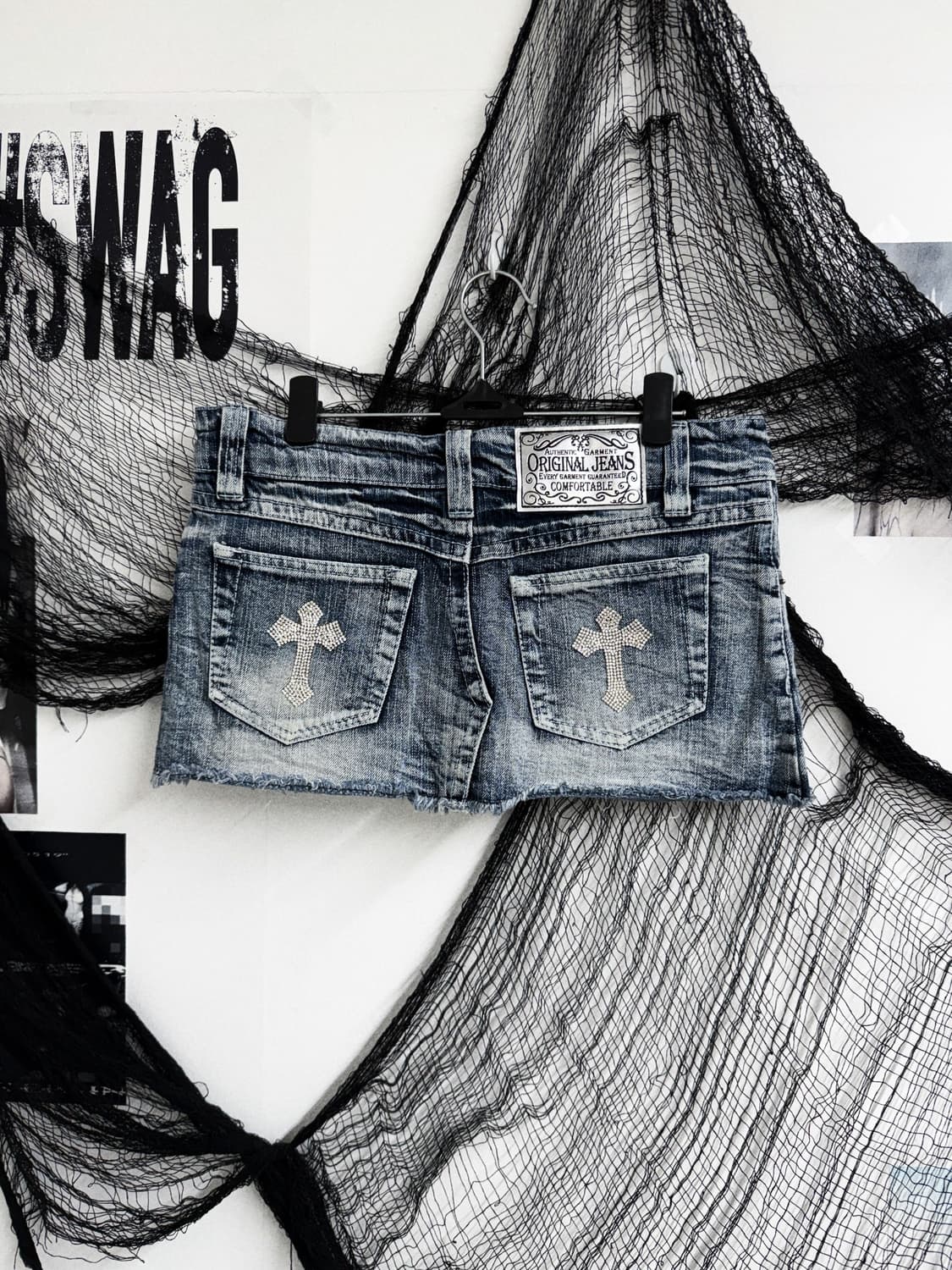 CUSTOMED) denim skirt 청치마 상품이미지1