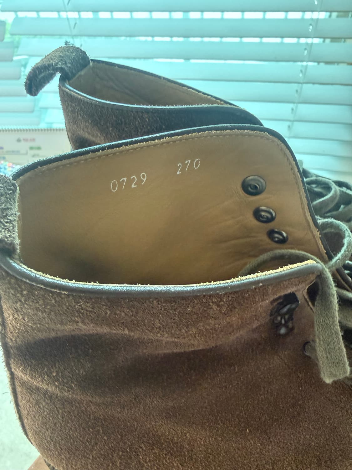 스웨이드 탱커 부츠, 코스 블랙 더비 270 상품이미지4