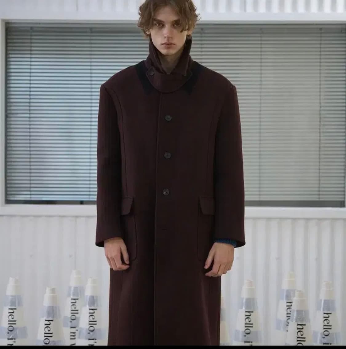 [미사용 새제품] 웨이비니스 맥코트 버건디 상품이미지1