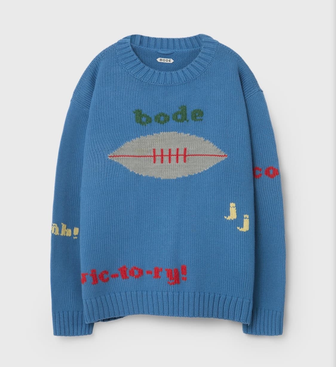 [M] BODE SPIRIT SWEATER BLUE 상품이미지1