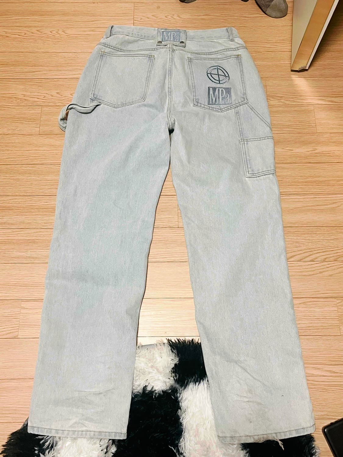 [L] 플라스틱프로덕트 페인터 데님 팬츠 상품이미지2