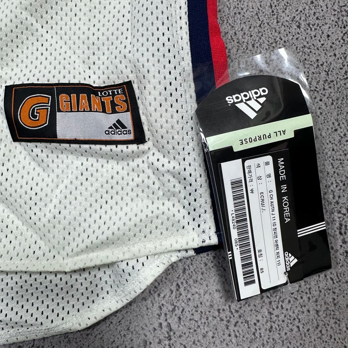 ✨ (새상품) 아디다스 롯데자이언츠 전준우 야구 유니폼   상품이미지4