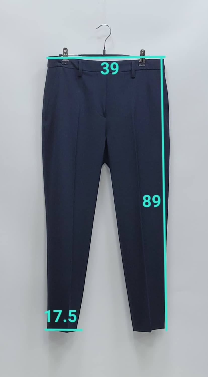 TIME 한섬 타임 슬랙스 팬츠 / 여 64-94 네이비
 상품이미지10