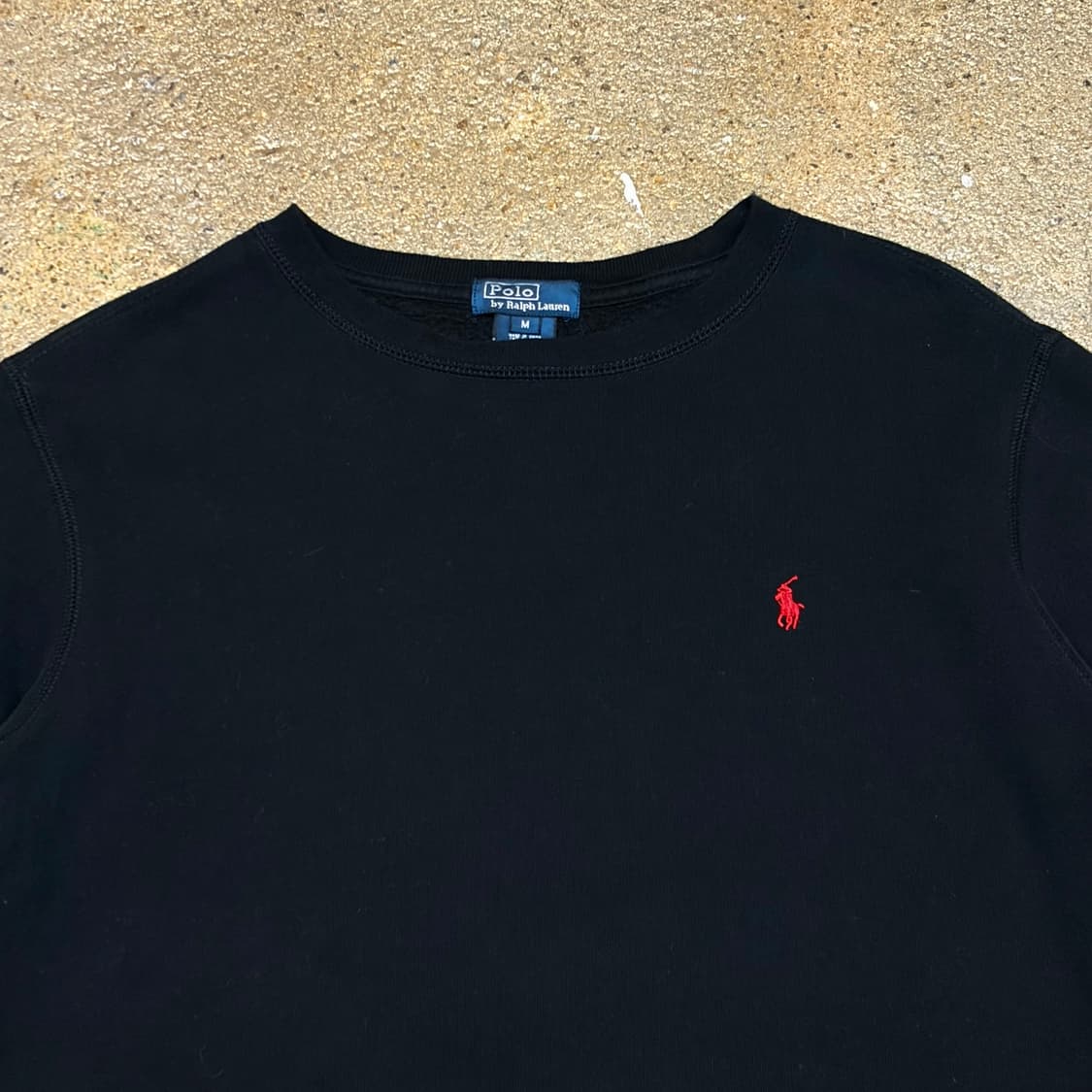 00s 미국 빈티지 폴로랄프로렌 검정 맨투맨 상품이미지3
