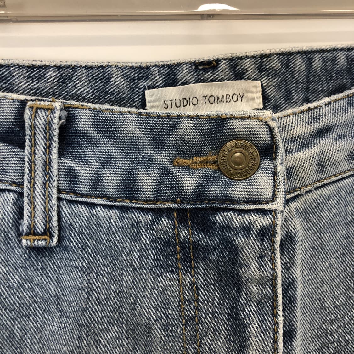 스튜디오톰보이 와이드 데님진 26 인치 상품이미지2