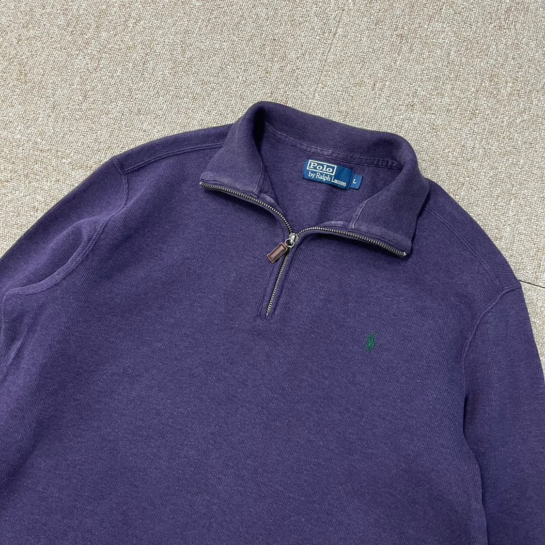 폴로 랄프로렌 반집업 니트 상품이미지3