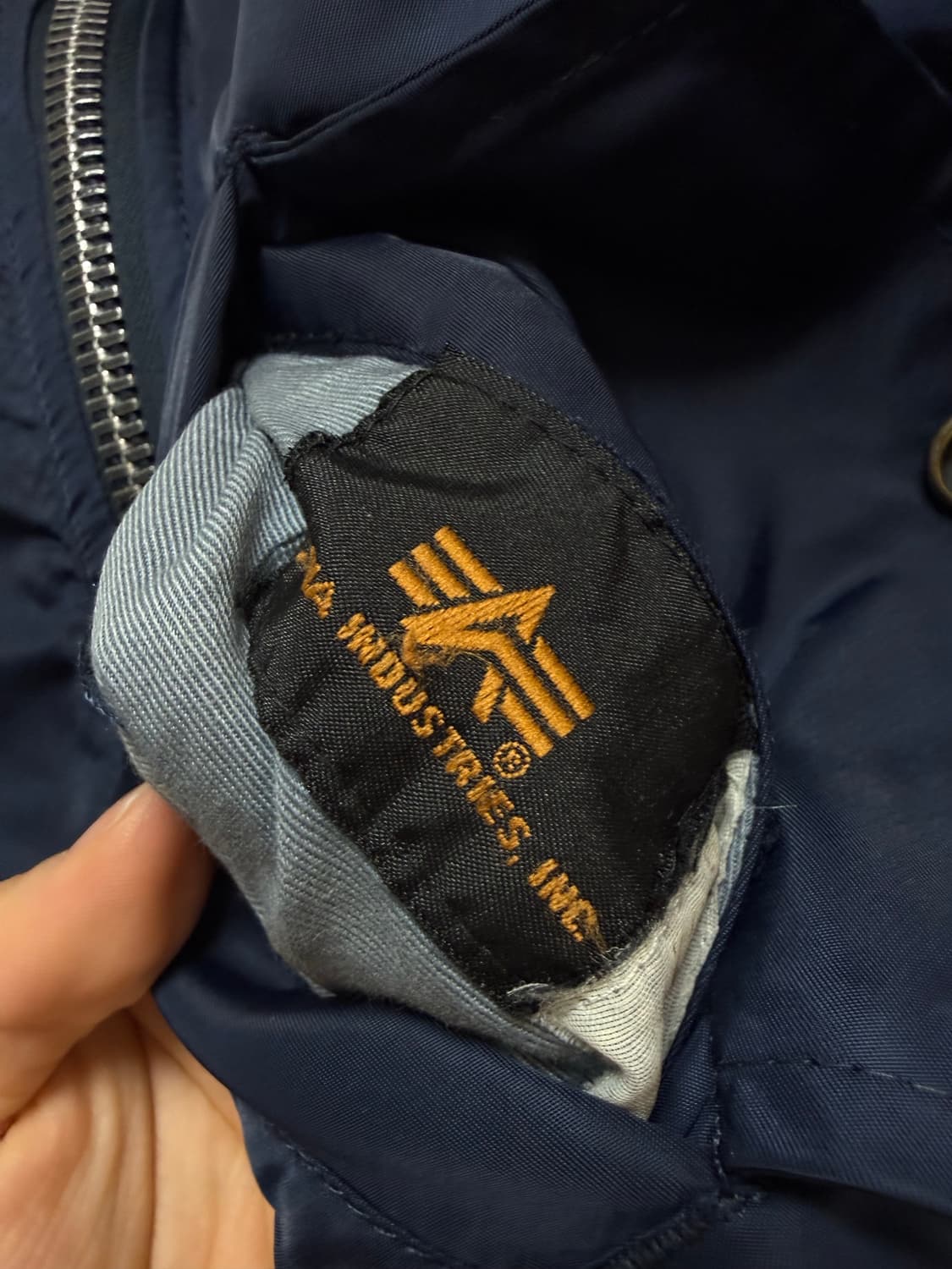 (S,M)알파인더스트리 ma-1 NASA 상품이미지4