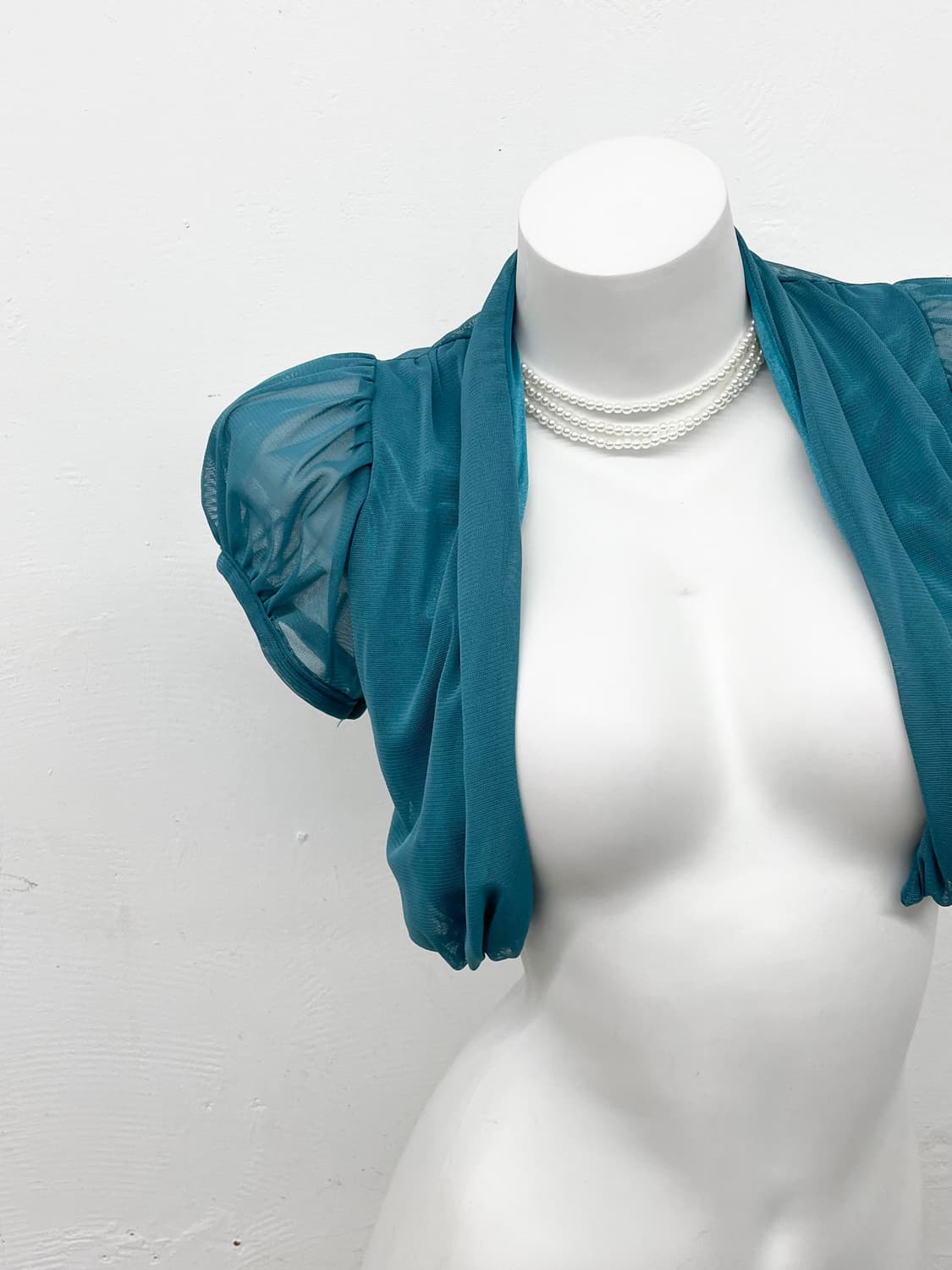 페어리코어 청록 볼레로 상품이미지2