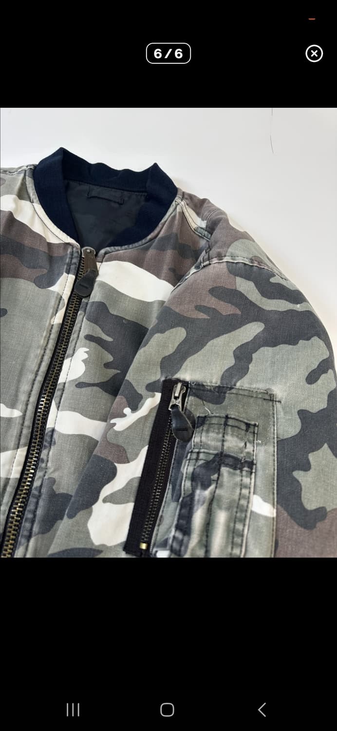 usa 플라이트 카모 ma-1 자켓 상품이미지6