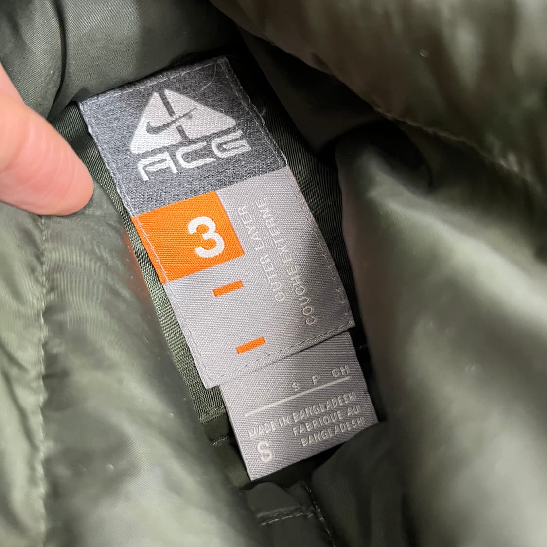 [S] 나이키 ACG N3B 야상 패딩 자켓 상품이미지8