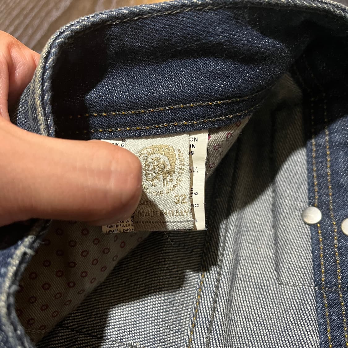 (32/32) 디젤 바이커 VIKER 워싱 데님 청바지 상품이미지8