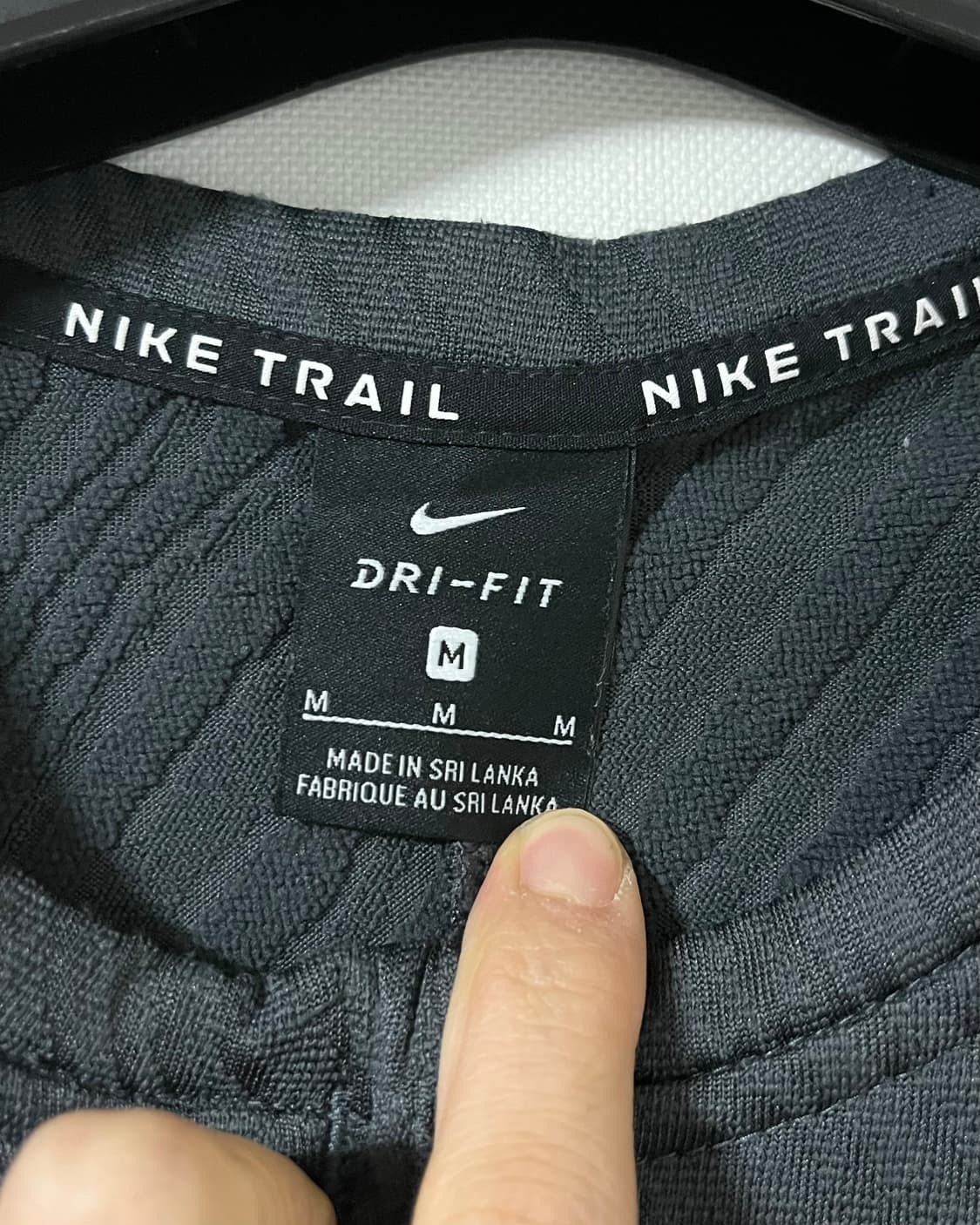 나이키 트레일 러닝 하프 집업티 상품이미지9
