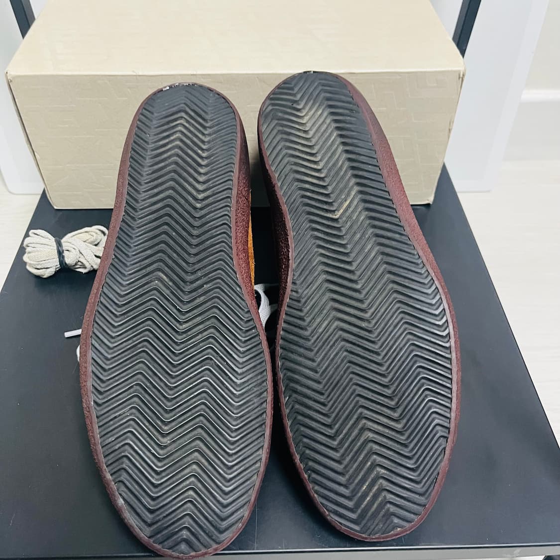 정품 43) 골든구스 브라운 누벅 스니커즈 275~280 상품이미지5