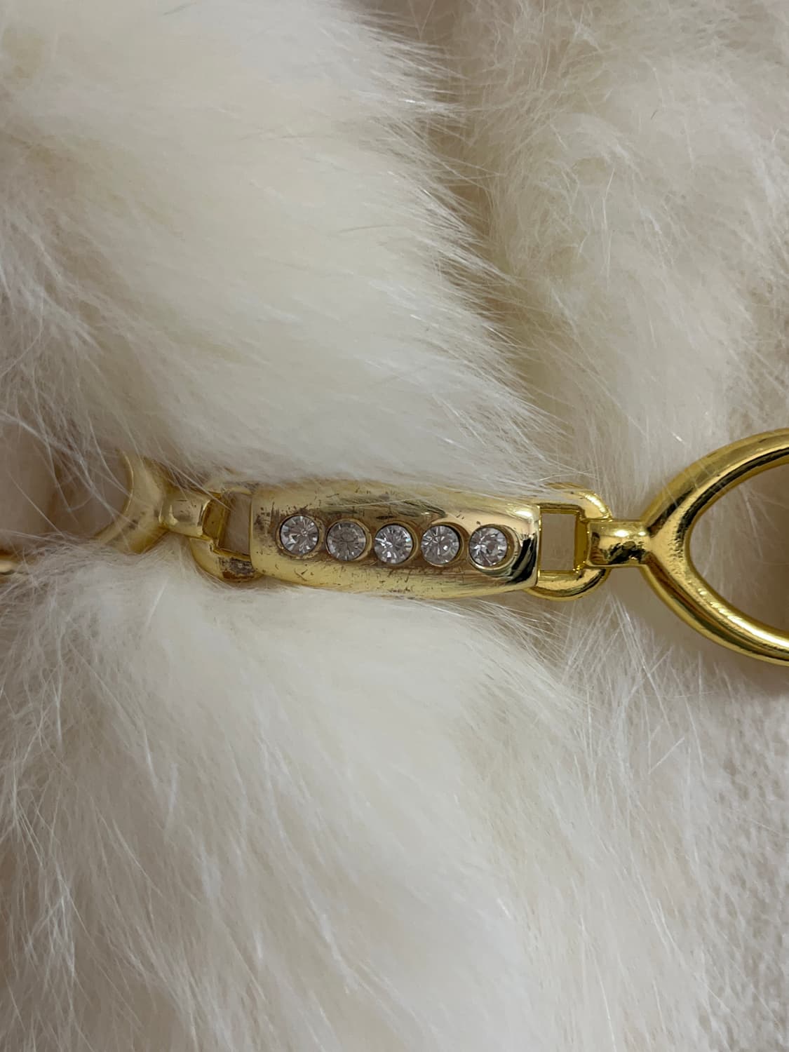 세실맥비 퍼코트 아이보리 상품이미지2