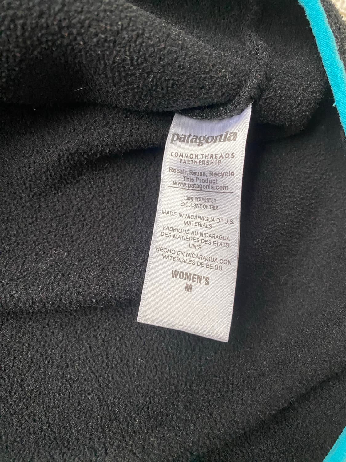 파타고니아 신칠라 블랙 M 상품이미지6