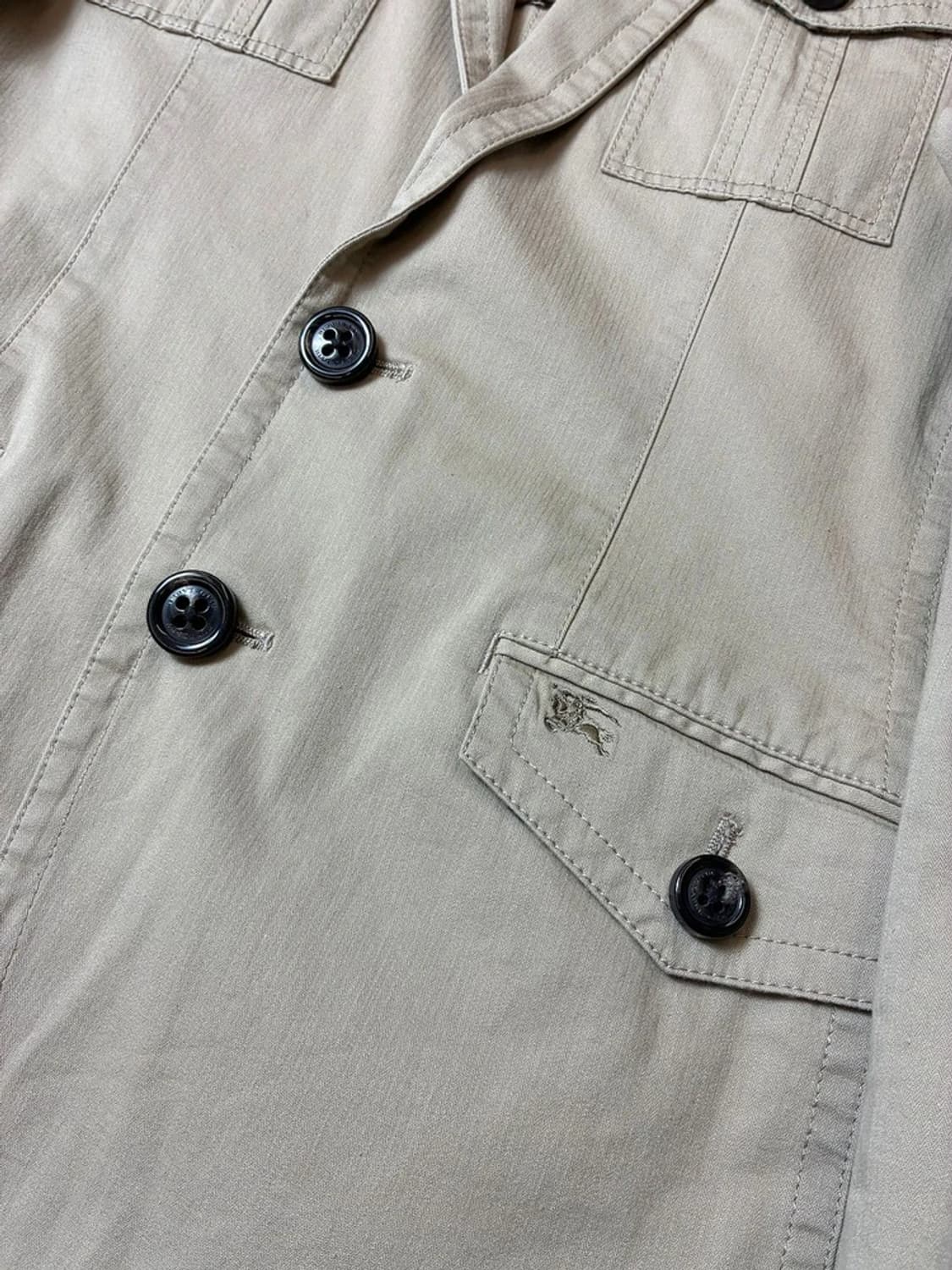 버버리 블루라벨 00's 재팬 유틸리티 블레이저 PN6516 상품이미지4