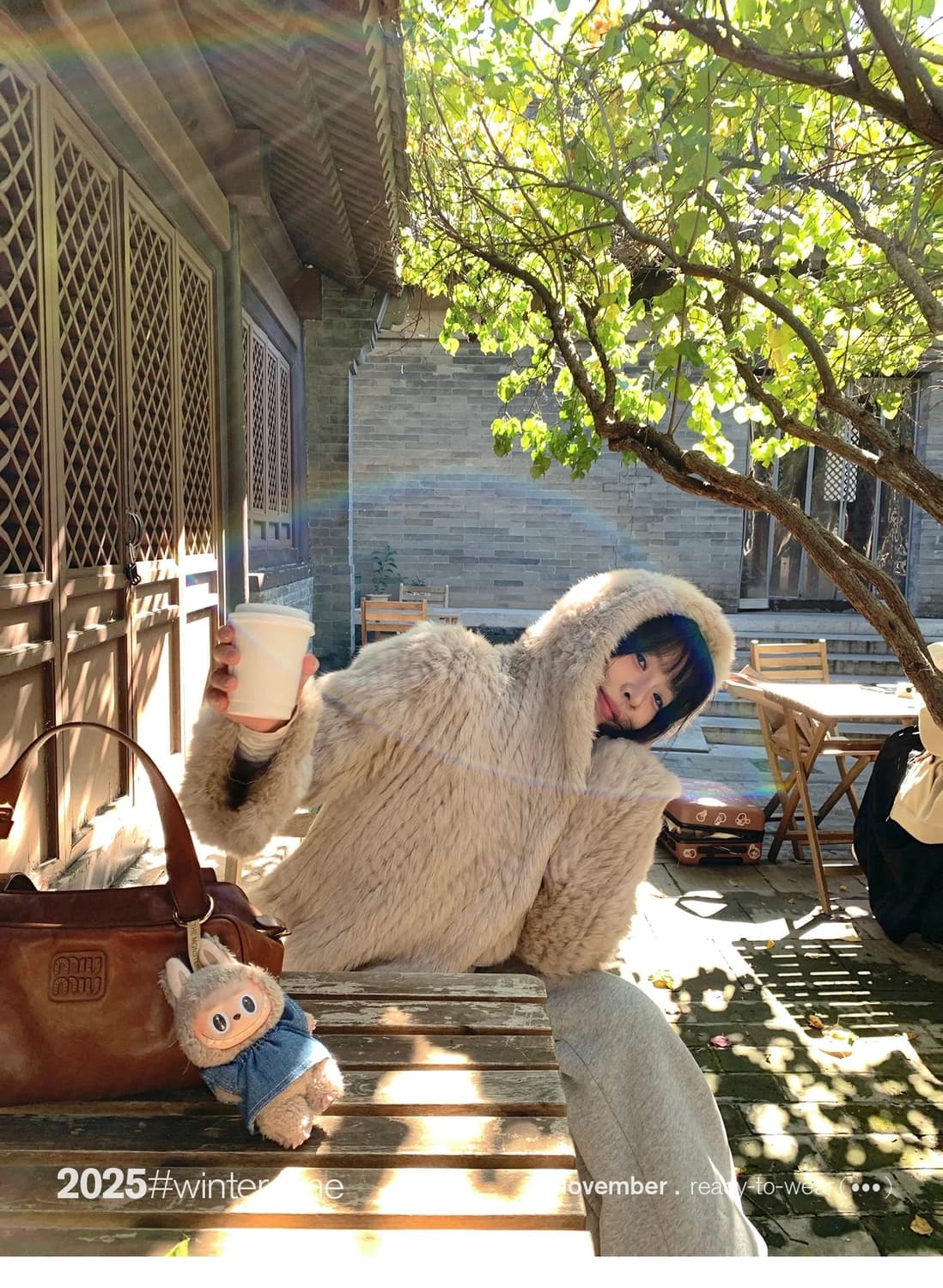 파리지앵바이브 후드 퍼자켓 상품이미지2