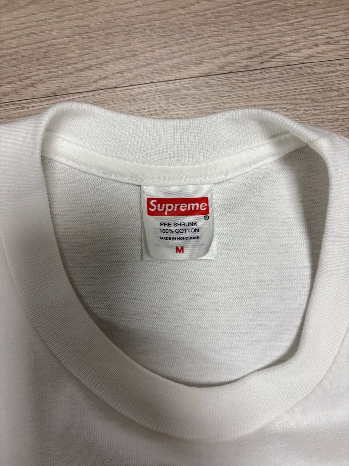 슈프림 x 데미안 허스트 티셔츠 화이트 M 상품이미지2