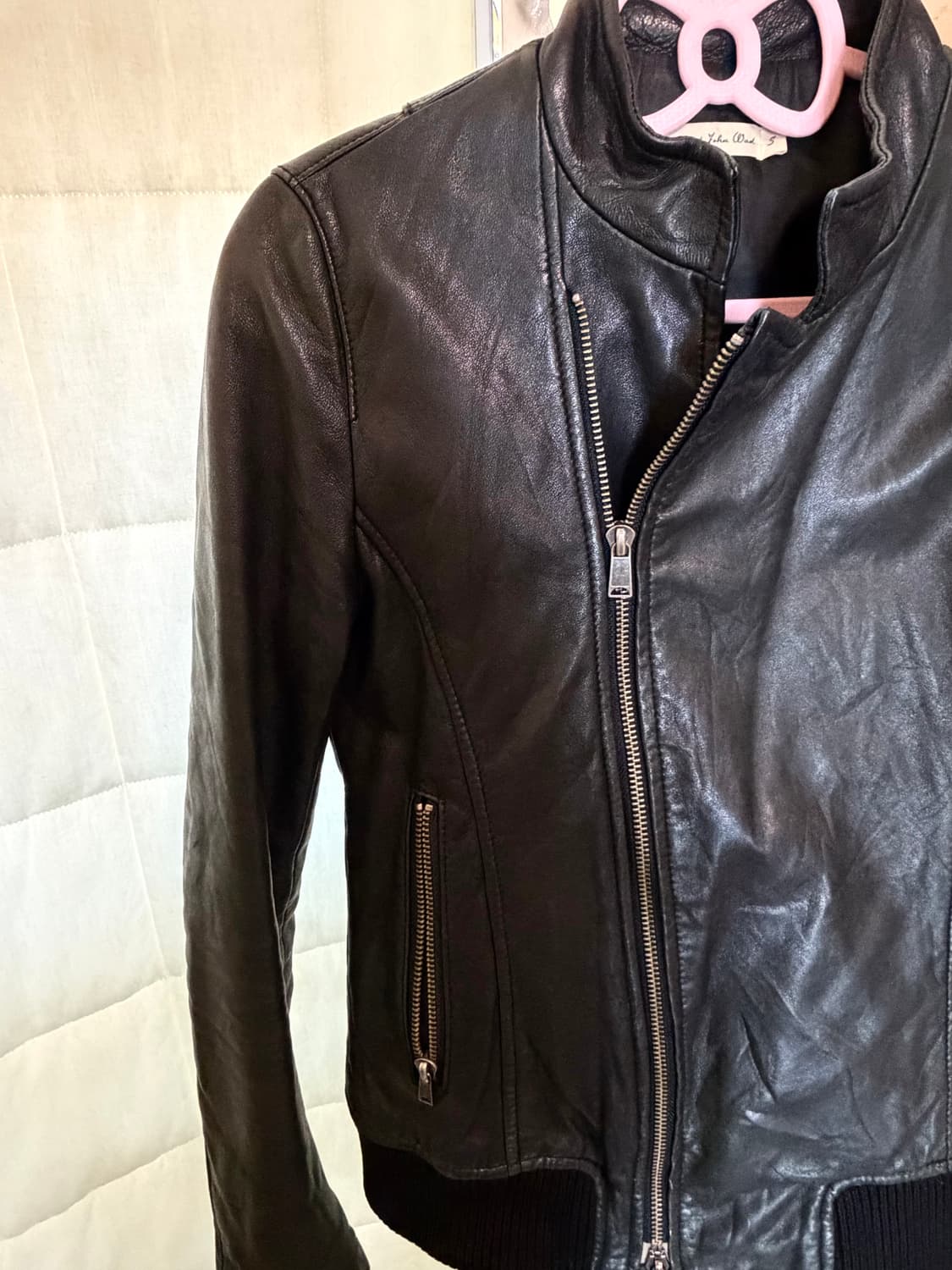 가죽자켓 슬림핏  상품이미지1