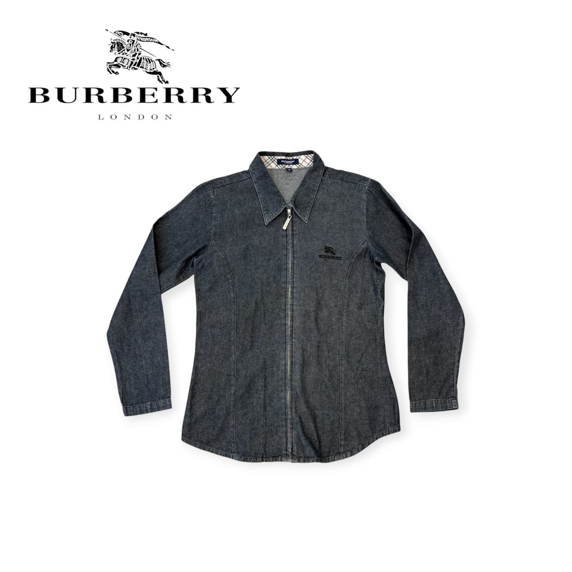 버버리 데님 집업 상품이미지1