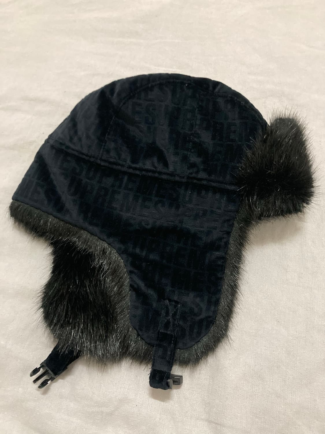 [M-L] 21FW 슈프림 벨벳 트루퍼 블랙 상품이미지3