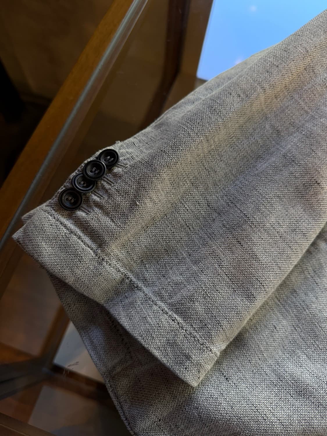 아르마니 꼴레지오니 리넨 자켓 105 상품이미지10